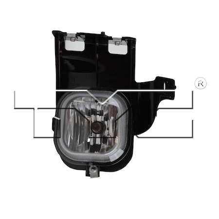 Tyc Fog Light Assembly, 19-5876-00 19-5876-00